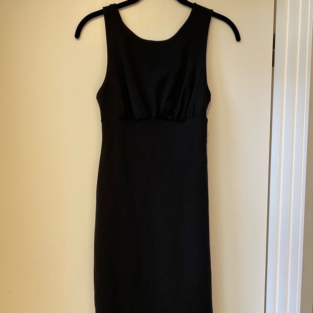 Susana Monaco black midi dress